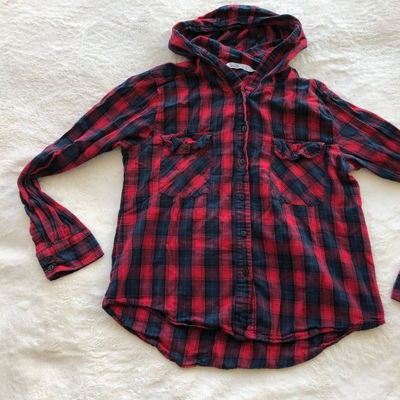π3 for $15π Comfy Hooded Flannel - Picture 2 of 12